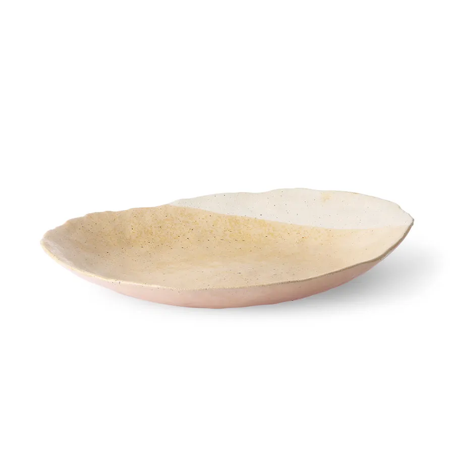 Decorative Ceramic Plate Organic