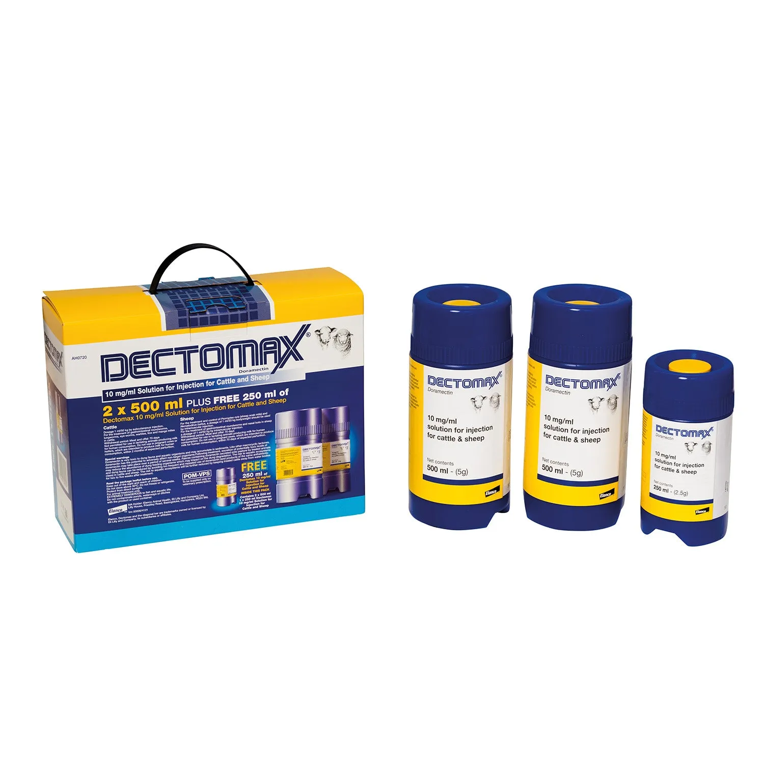 Dectomax 10 mg/ml Solution for Injection for Cattle & Sheep