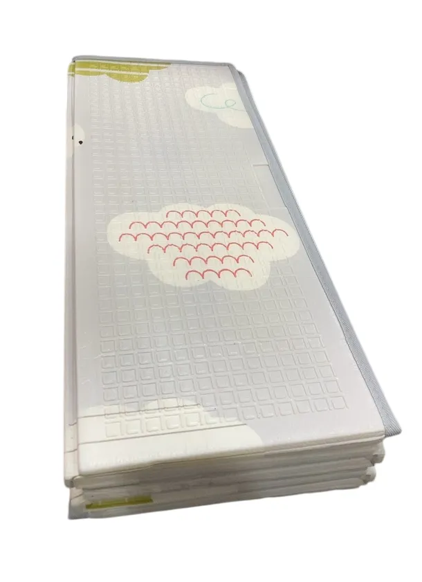 Dream On Me Play Time Reversible Baby Playmat, Multi Cloud   Jungle Bear