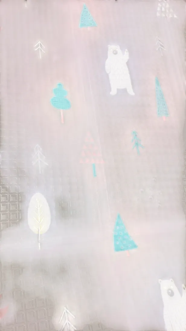 Dream On Me Play Time Reversible Baby Playmat, Multi Cloud   Jungle Bear