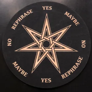 Elven / Fairy Star Pendulum Board - Scrying, Dousing, Divination