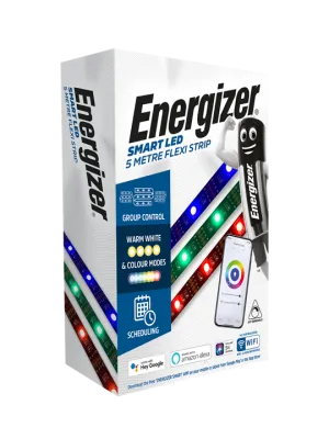 Energizer Smart 5m Flexi Strip Lights RGB CCT IP65 - S17164 (UK)
