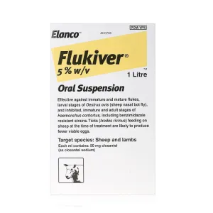 Flukiver 5% w/v Oral Suspension