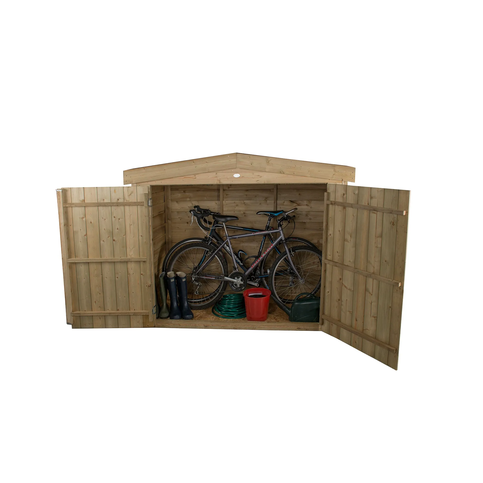 Forest Garden Apex Pressure Treated Large Outdoor Store