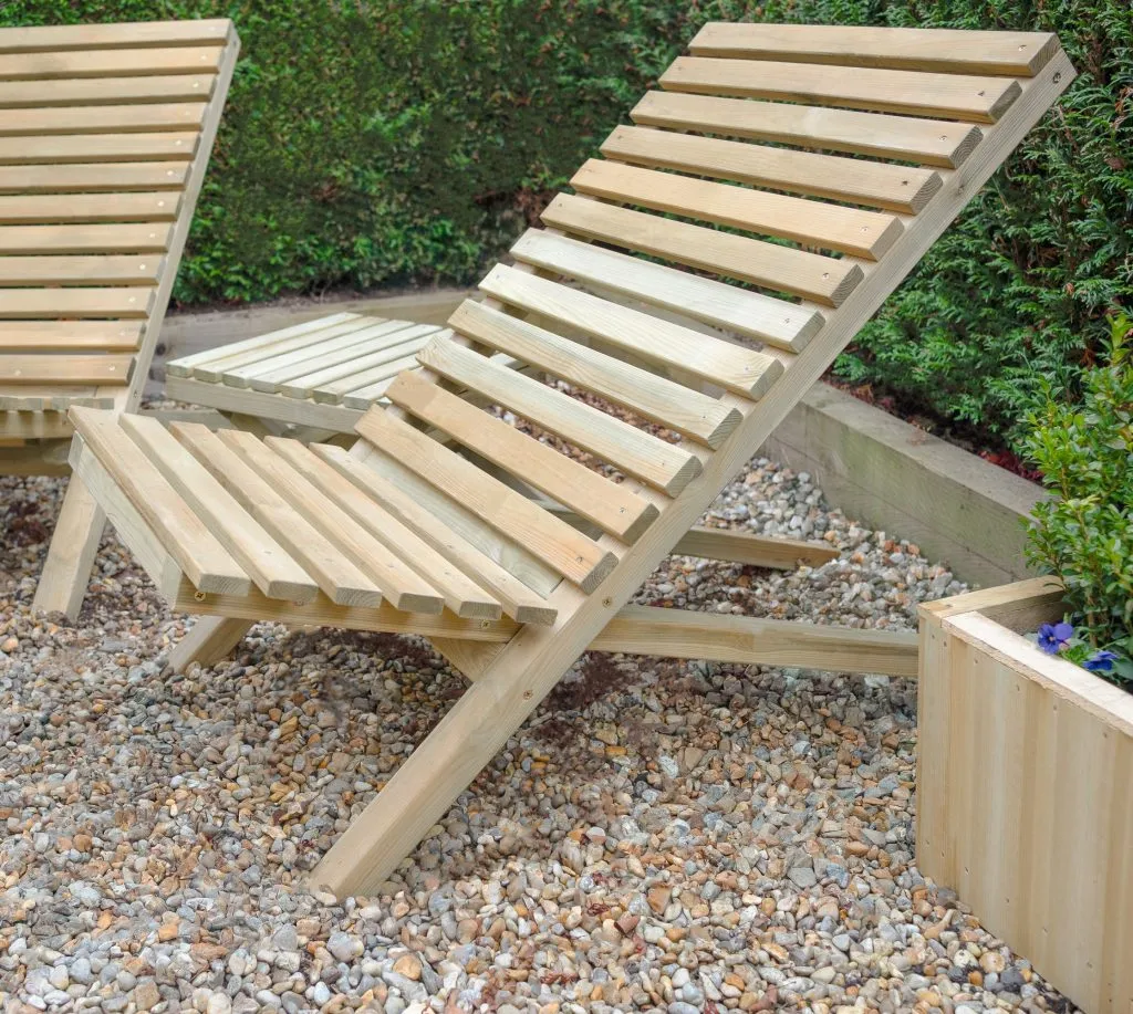 Forest Garden Slatted Chair
