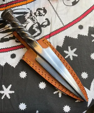 Forged Steel Athame - Dagger - Altar Tool