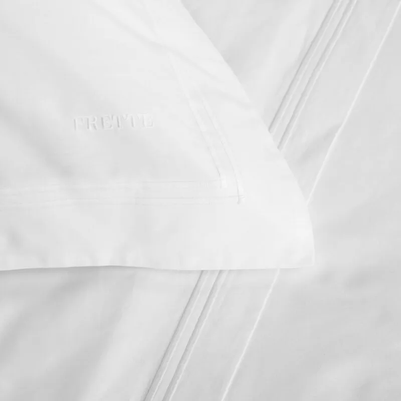 Frette | Hotel Classic White Queen Duvet Cover