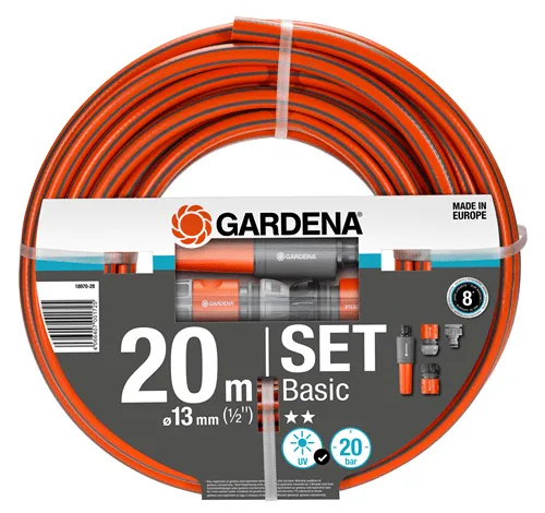 Gardena Basic Hose Set 13mm (") 20m