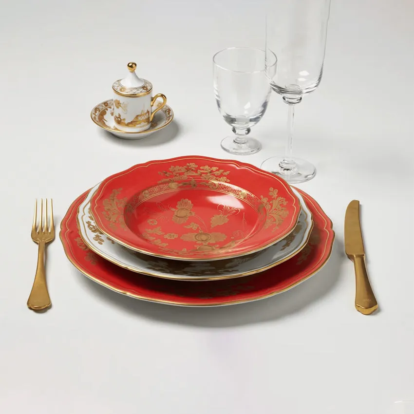 Ginori 1735 | Oriente Italiano Gold Soup Plate - Rubrum