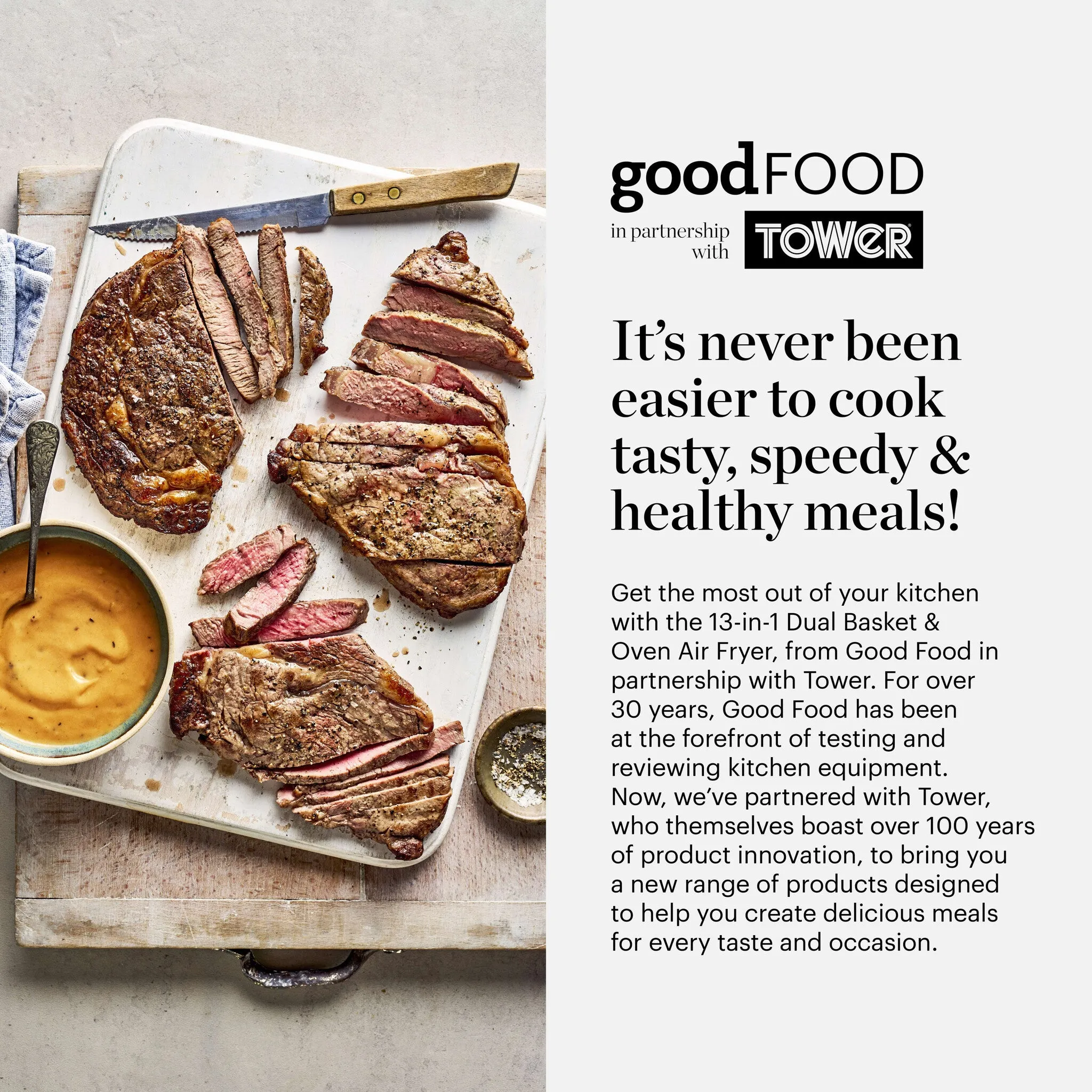 Good Food by Tower 10L Oven and Air Fryer