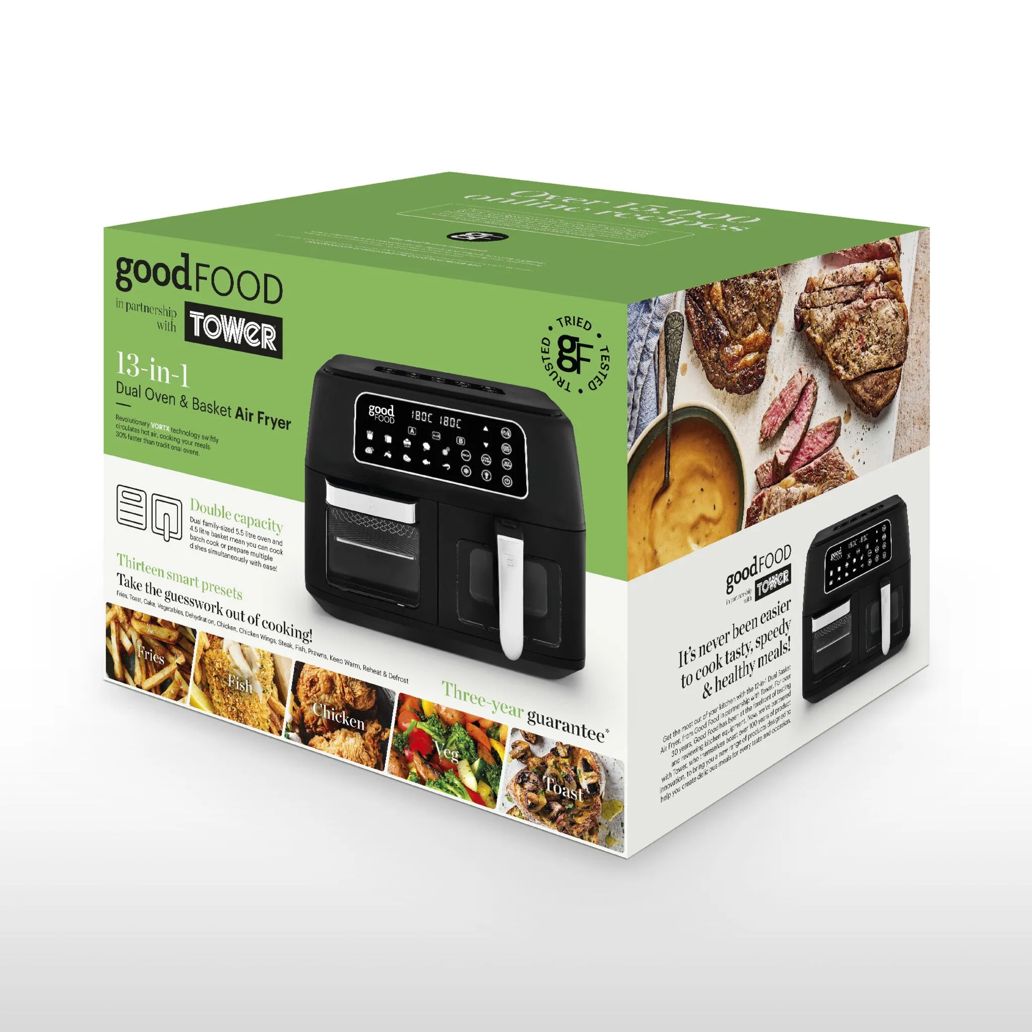 Good Food by Tower 10L Oven and Air Fryer