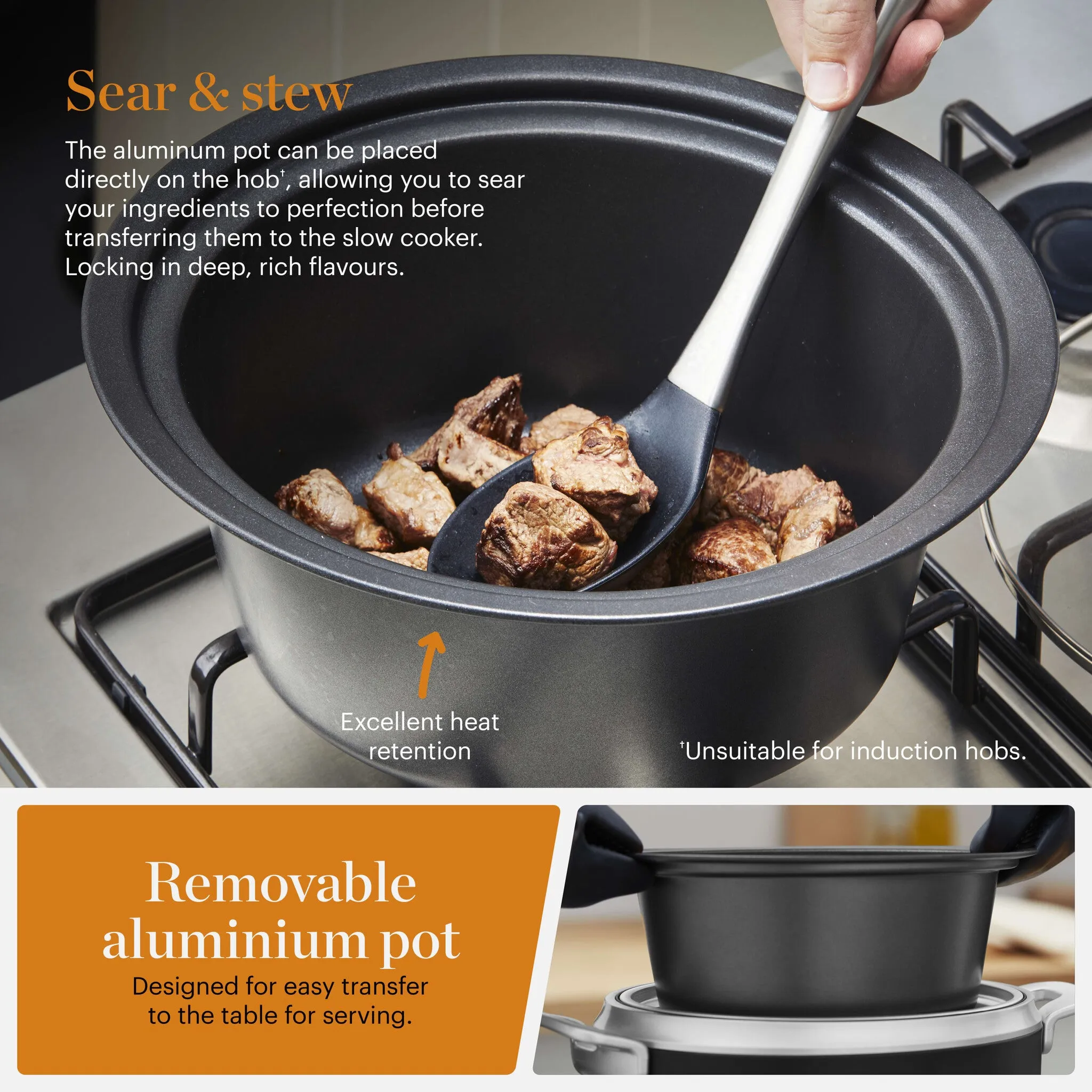 Good Food by Tower 6.5L Digital Slow Cooker