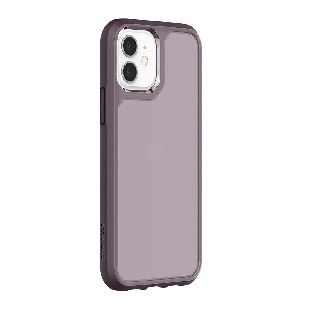 Griffin Survivor Strong mobile phone case 15.5 cm (6.1") Cover Purple