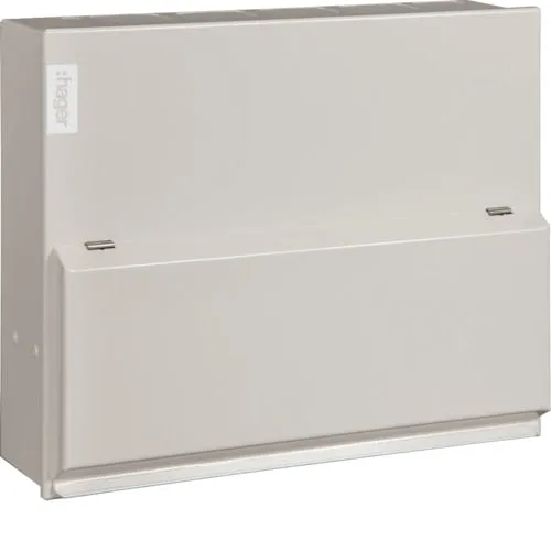 Hager VML110RK 10 Way 100A Metal CU Round KO