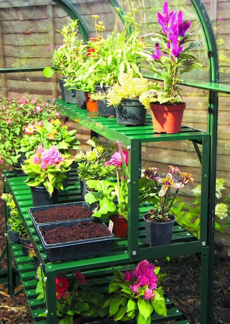 Halls Greenhouse Staging Top Extension 4ft
