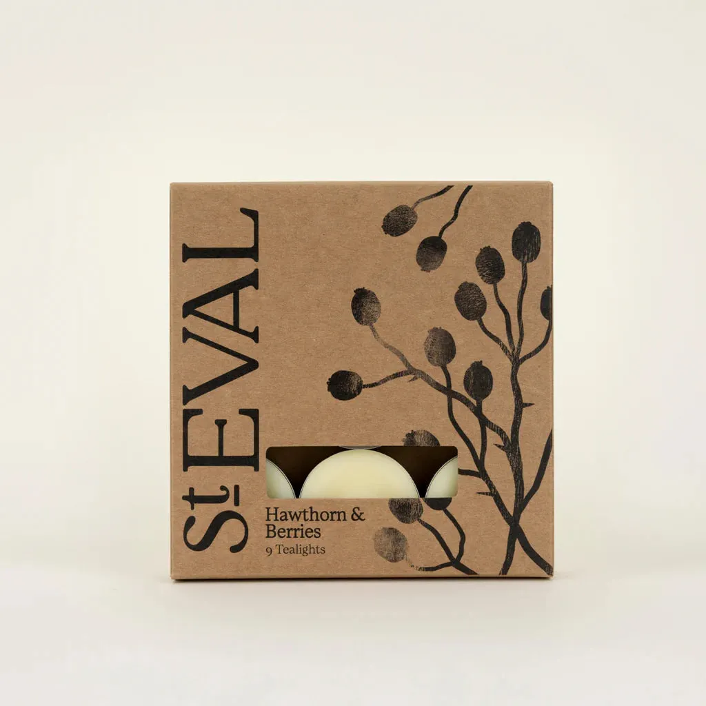Hawthorn & Berries Scented Tealights