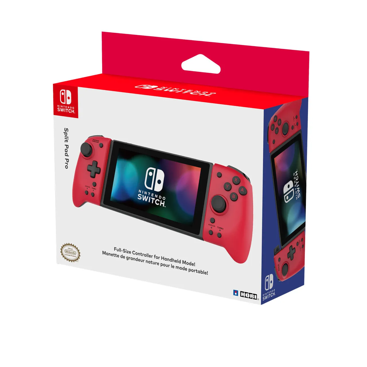 Hori Split Pad Pro Black, Red Bluetooth Gamepad Nintendo Switch