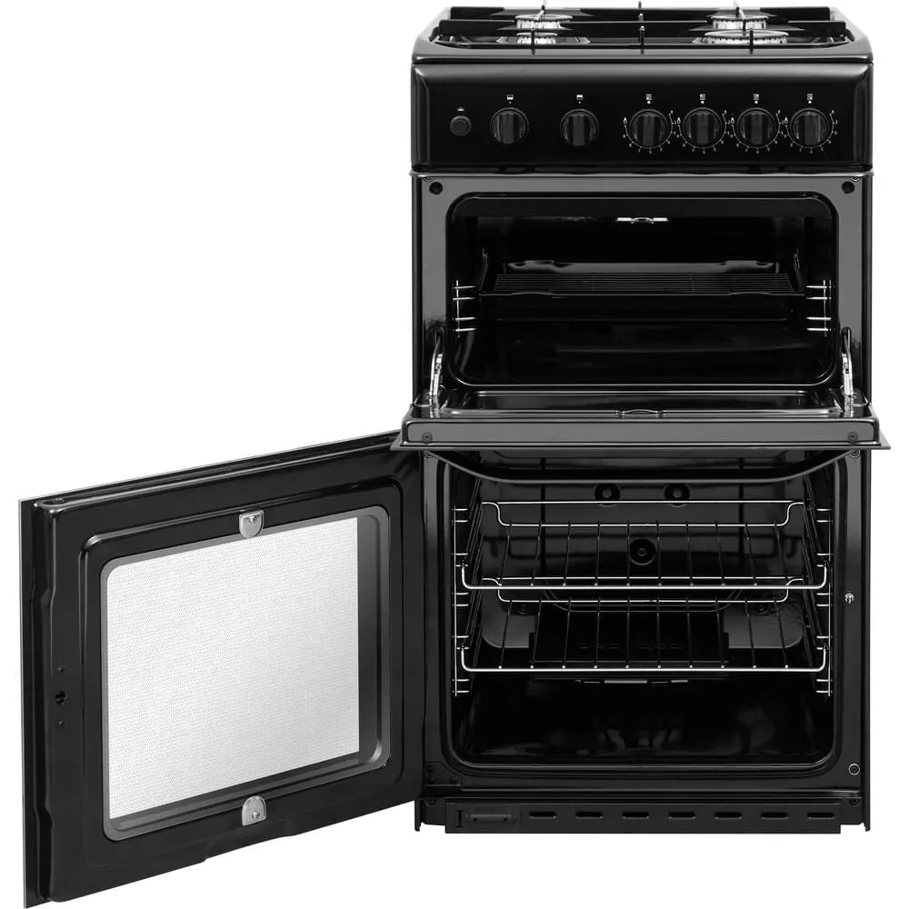 Hotpoint HD5G00KCB Freestanding Gas Cooker - Black