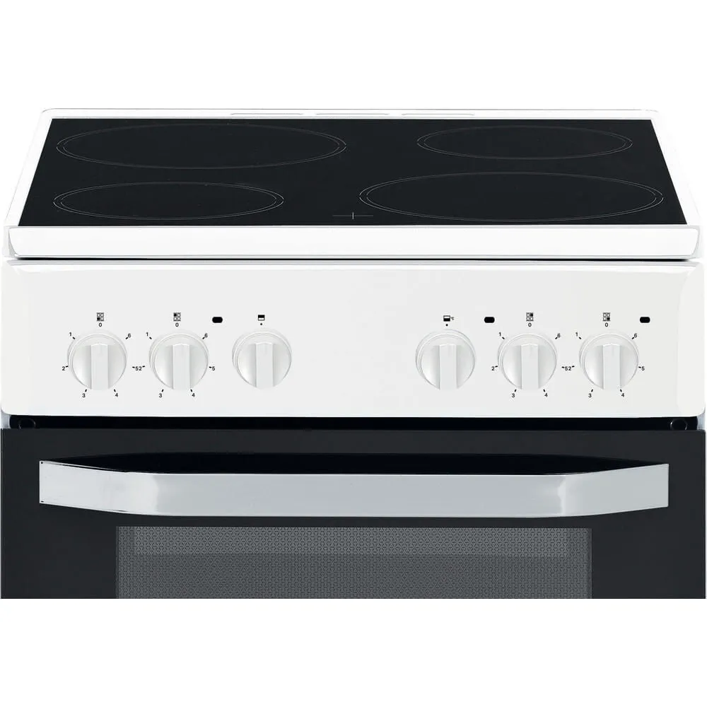 Hotpoint HD5V92KCW Freestanding Electric Ceramic Cooker - White