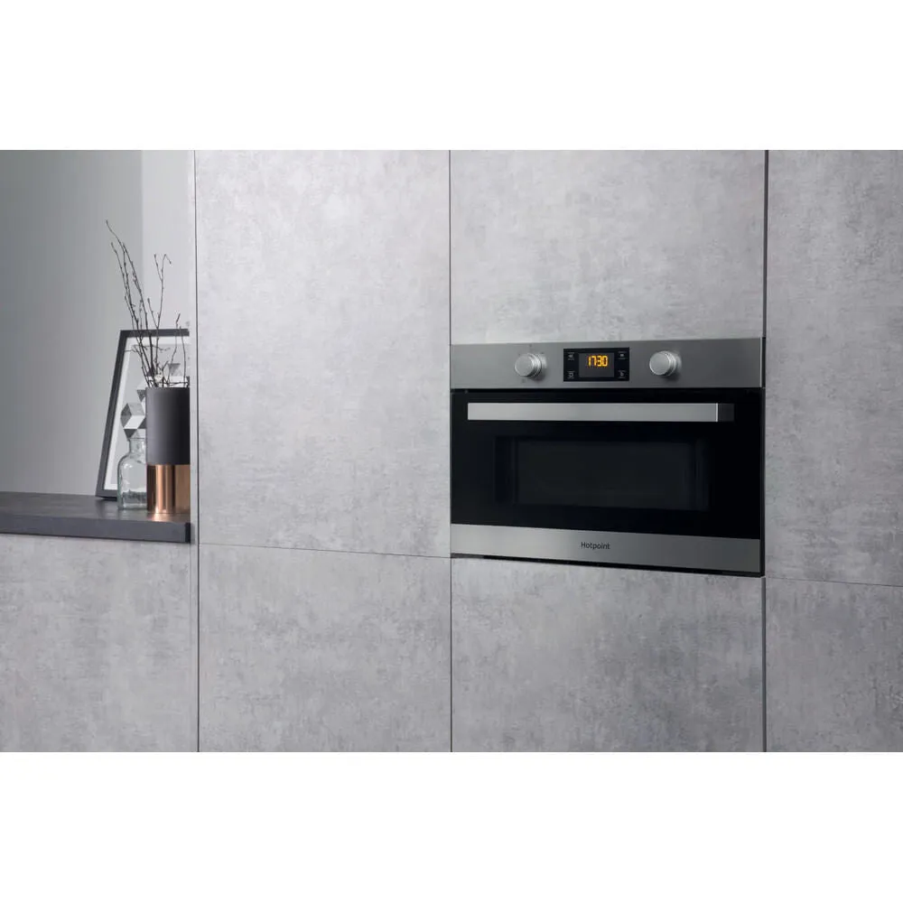 Hotpoint MD 344 IX H Built-in Microwave Oven - Stainless Steel