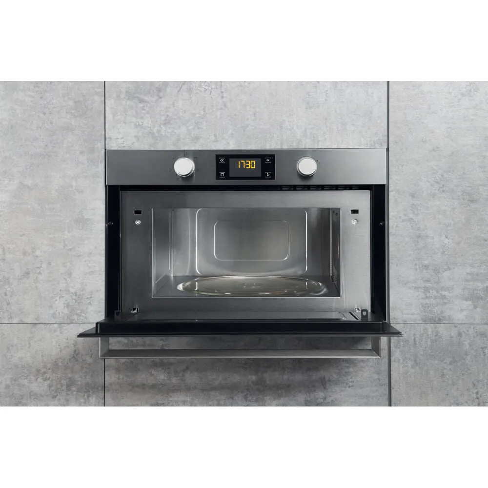 Hotpoint MD 344 IX H Built-in Microwave Oven - Stainless Steel