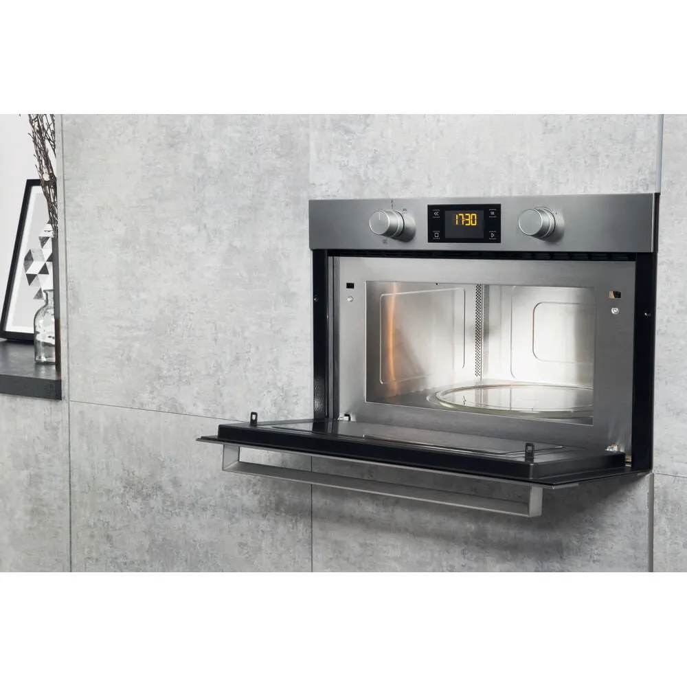 Hotpoint MD 344 IX H Built-in Microwave Oven - Stainless Steel