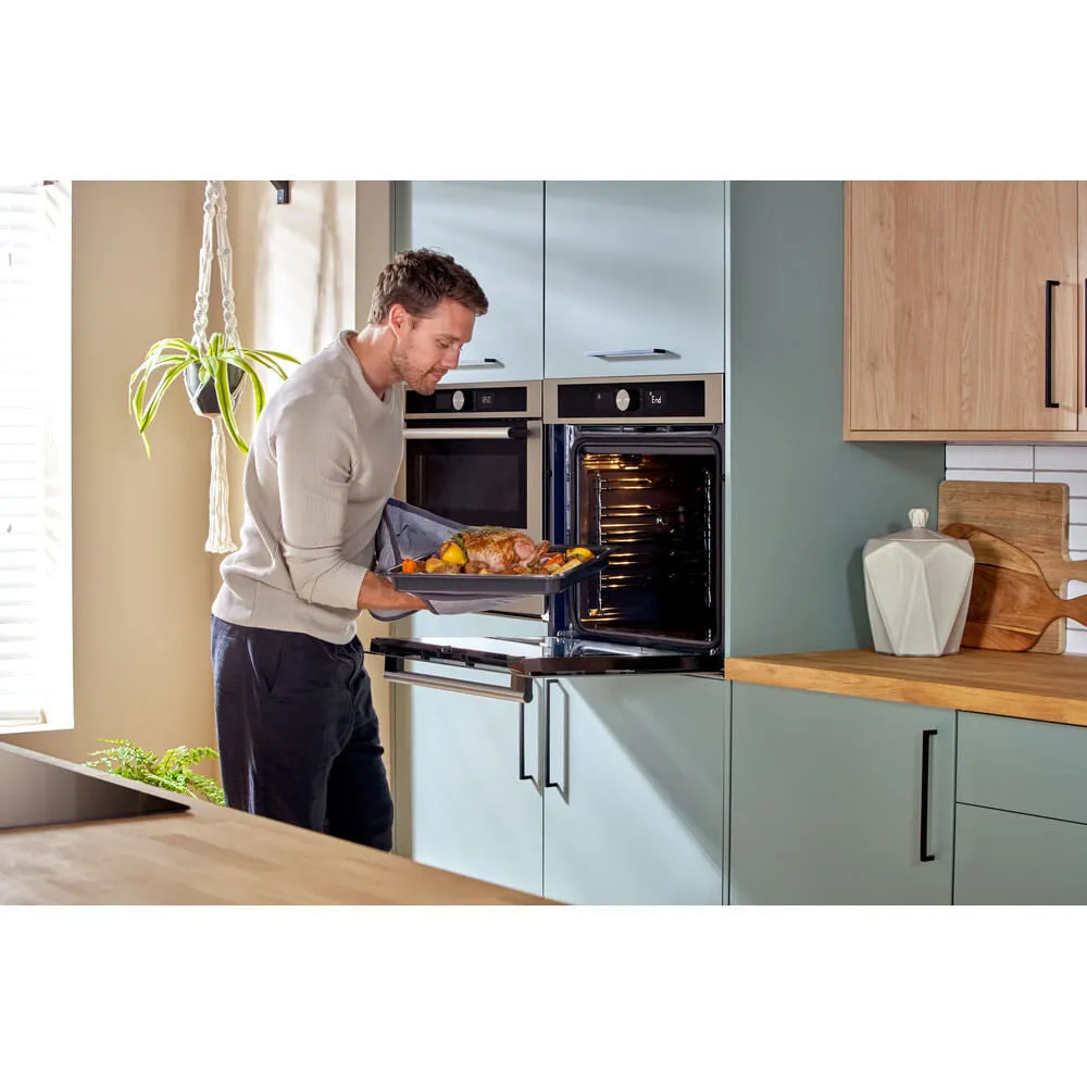 Hotpoint MD 454 IX H Built-in Microwave Oven - Stainless Steel