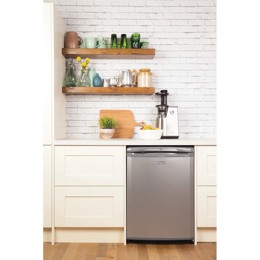 Hotpoint RLA36G.1 Freestanding 149L Fridge - Graphite