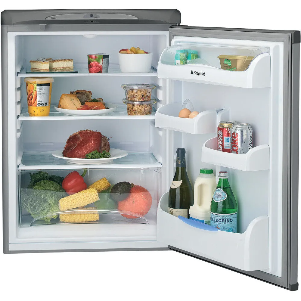 Hotpoint RLA36G.1 Freestanding 149L Fridge - Graphite