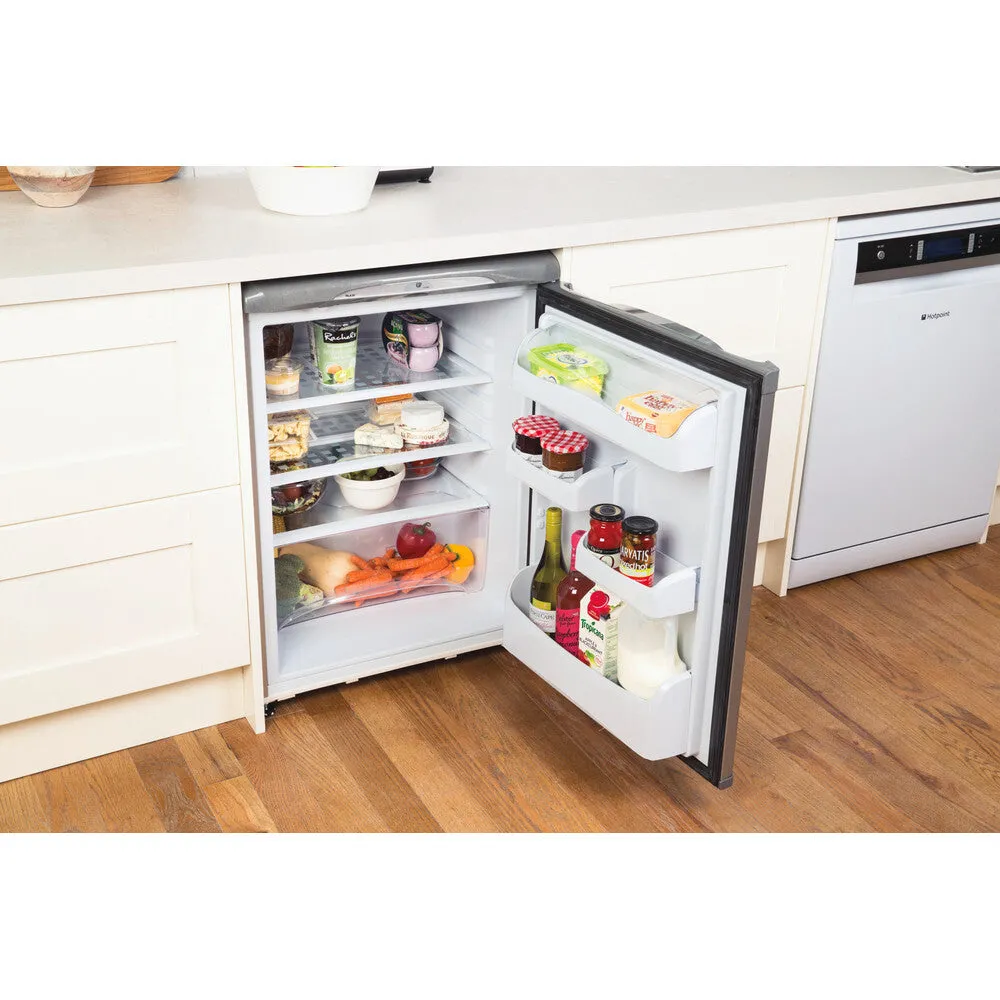 Hotpoint RLA36G.1 Freestanding 149L Fridge - Graphite