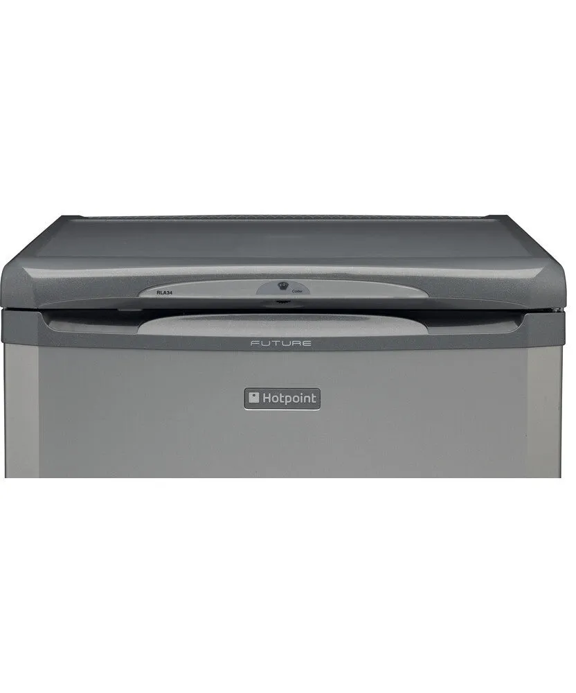 Hotpoint RLA36G.1 Freestanding 149L Fridge - Graphite