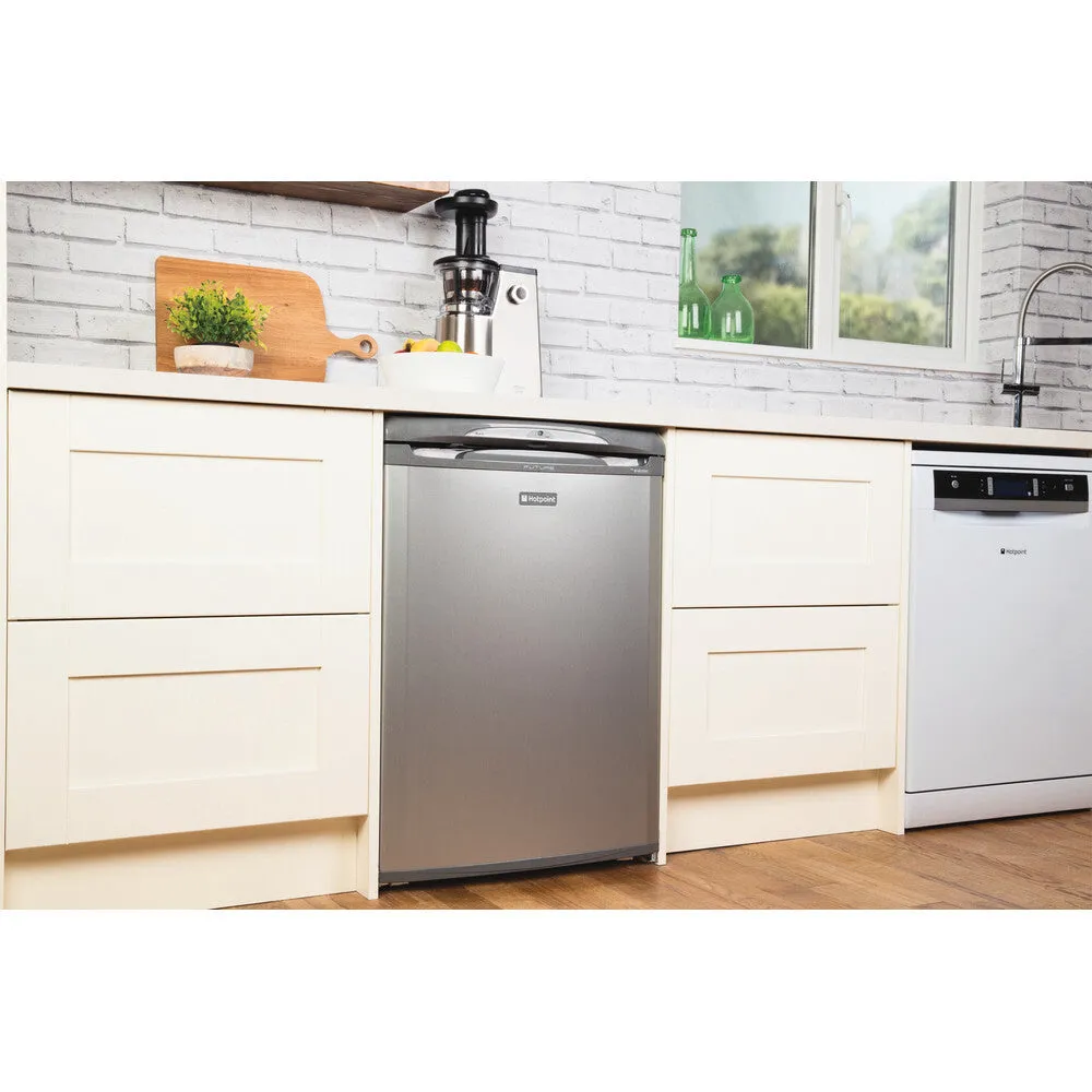Hotpoint RLA36G.1 Freestanding 149L Fridge - Graphite