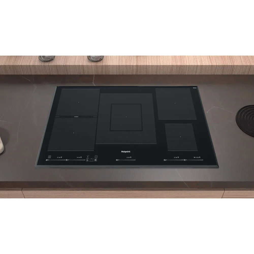 Hotpoint TT 1090 BA 90cm Induction Hob - 5 Zones, Black