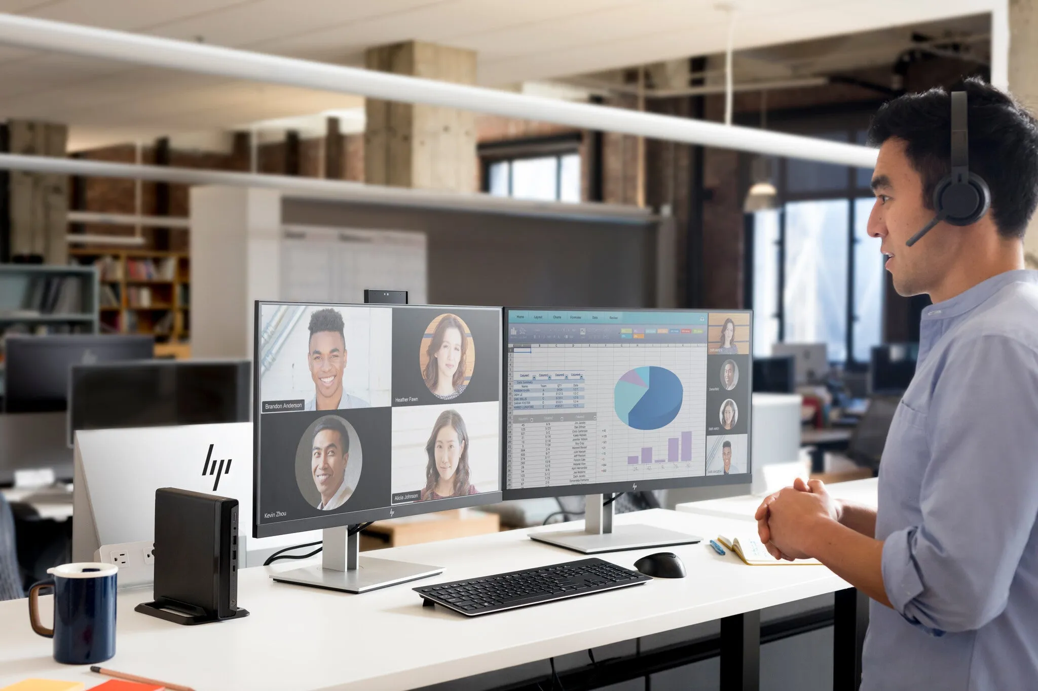 HP EliteDesk 800 G6 Intel Core i5 i5-10500T 8 GB DDR4-SDRAM 256 GB SSD Windows 10 Pro Mini PC Black