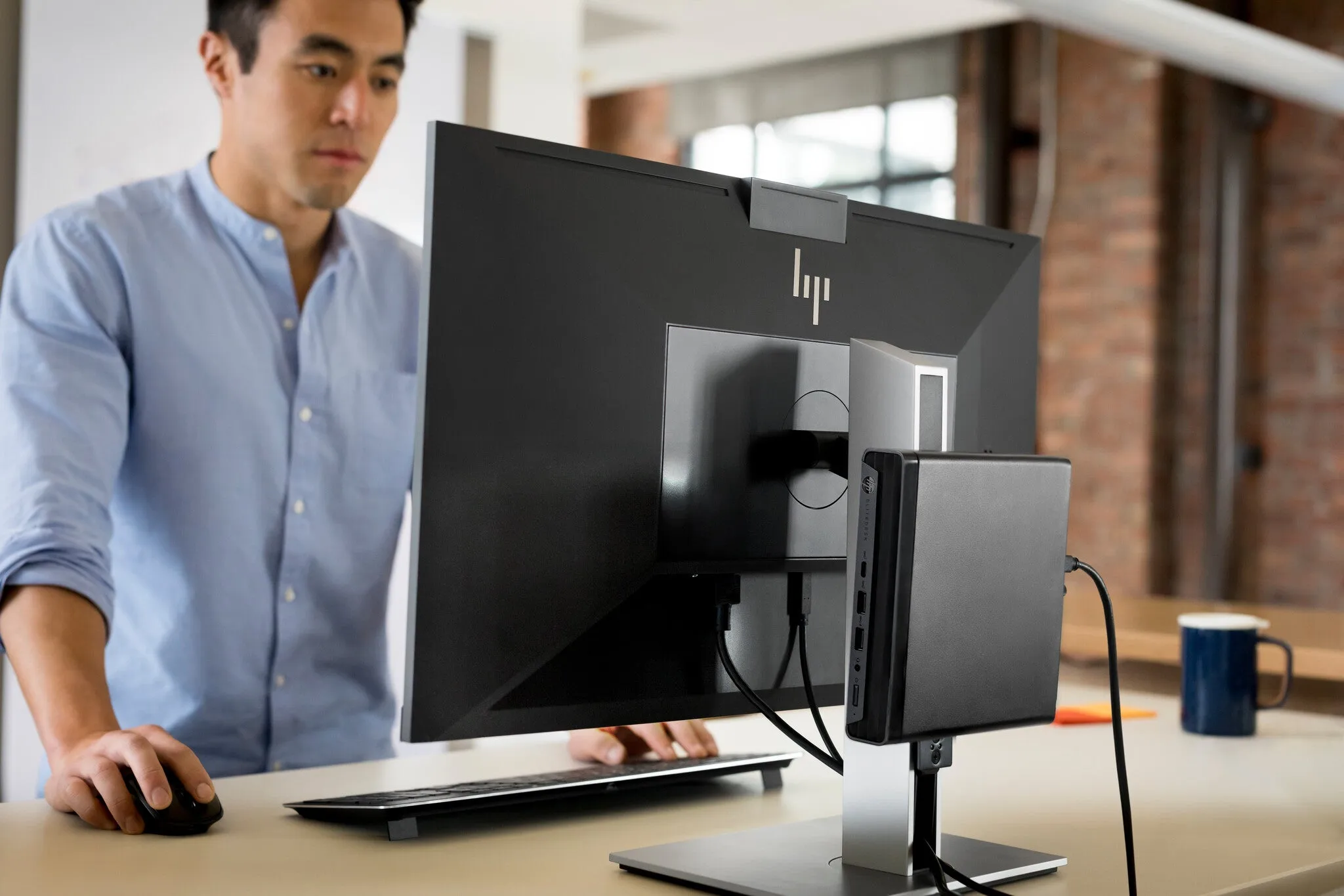 HP EliteDesk 800 G6 Intel Core i7 i7-10700T 16 GB DDR4-SDRAM 512 GB SSD Windows 11 Pro Mini PC Black