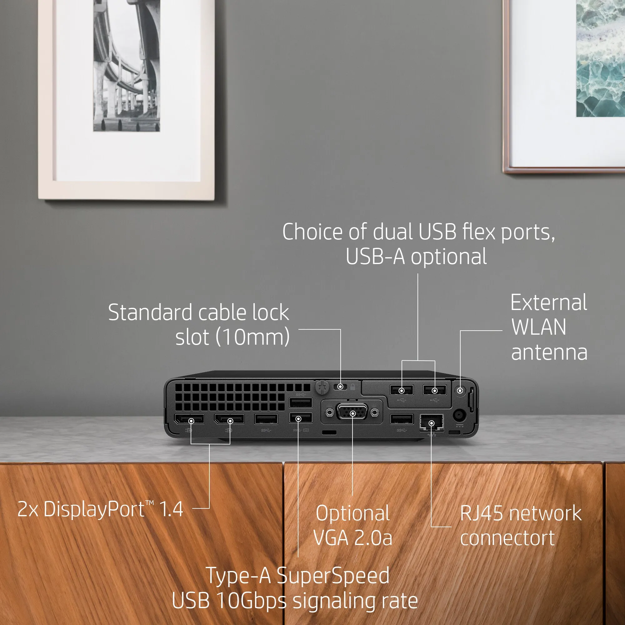 HP EliteDesk 800 G6 Intel Core i7 i7-10700T 16 GB DDR4-SDRAM 512 GB SSD Windows 11 Pro Mini PC Black