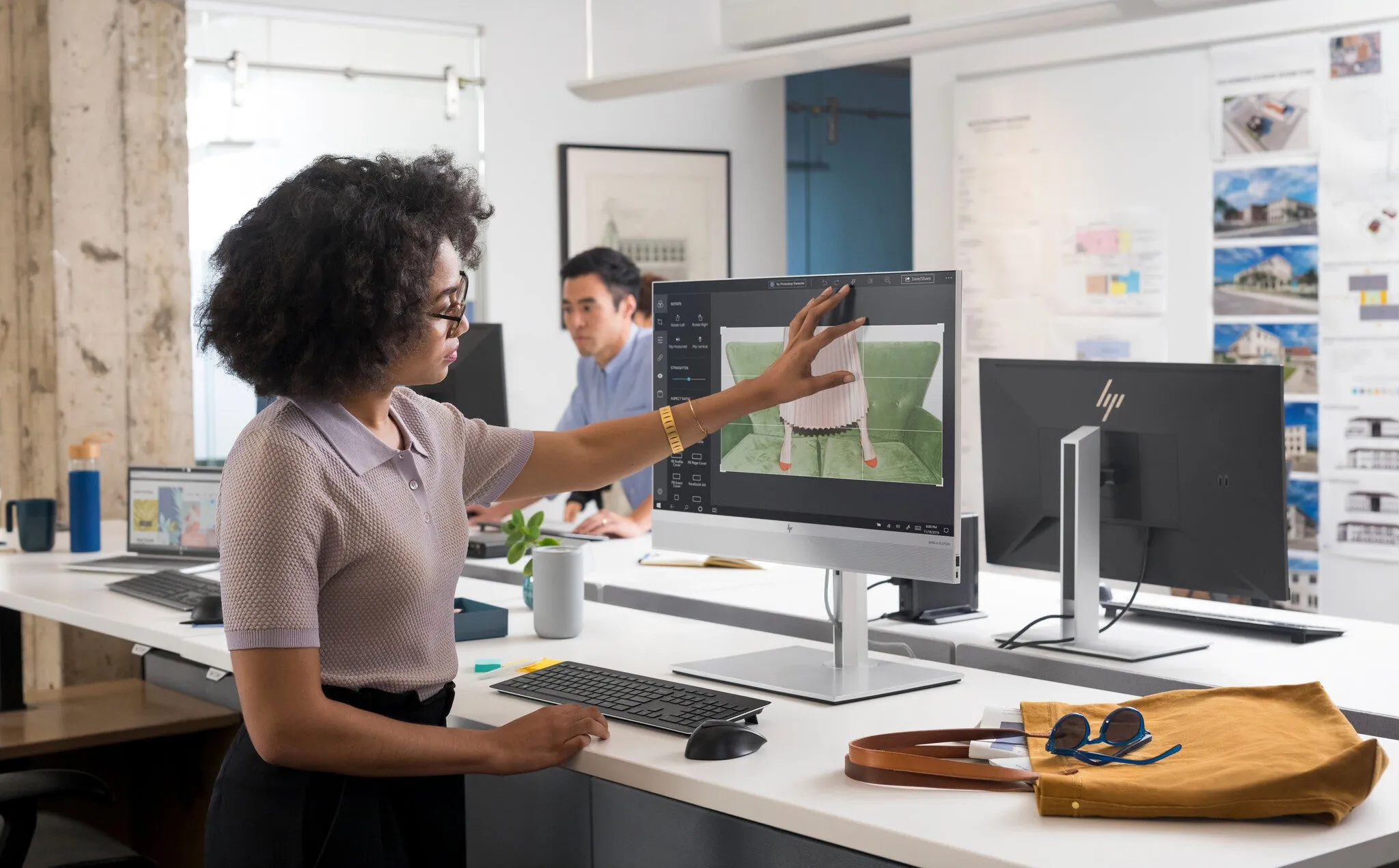 HP EliteOne 800 G6 Intel Core i5 i5-10500 60.5 cm (23.8") 1920 x 1080 pixels All-in-One PC 8 GB DDR4-SDRAM 256 GB SSD Windows 11 Pro Wi-Fi 6 (802.11ax) Silver