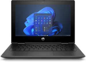 HP Pro x360 Fortis 11 G9 11.6" 2-in-1 Laptop - Intel Celeron N5100, 4GB RAM, 128GB SSD, Touchscreen, Windows 11 Pro, Black