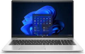 HP ProBook 455 G9 15.6" Laptop - AMD Ryzen 3 5425U, 8GB RAM, 256GB SSD, Windows 11 Pro, Silver