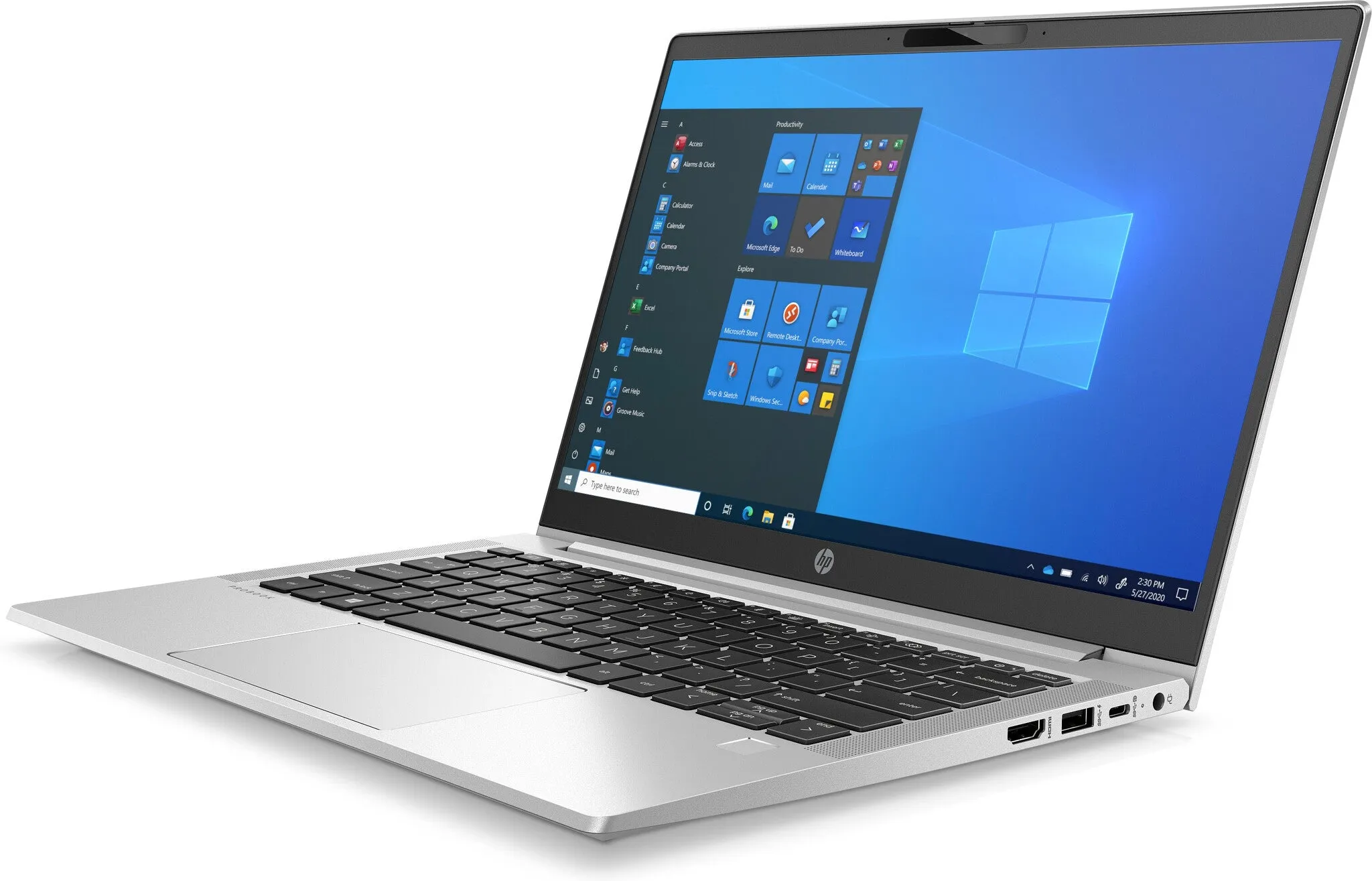 HP ProBook 630 G8 13.3" Laptop - Intel Core i5-1145G7, 8GB RAM, 256GB SSD, Full HD, Windows 10 Pro, Silver
