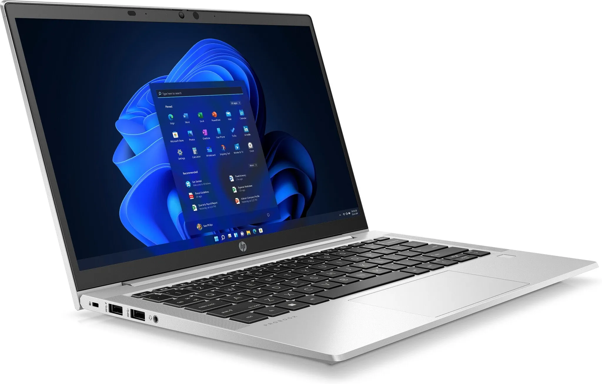 HP ProBook 635 Aero G8 13.3" Laptop - AMD Ryzen 5 5600U, 8GB RAM, 256GB SSD, Full HD, Windows 10 Pro, Silver