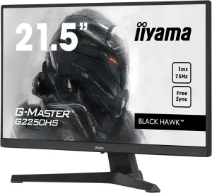 iiyama G-MASTER G2250HS-B1 21.5" Full HD Gaming Monitor - 75Hz, 1ms, VA, AMD FreeSync, Speakers, Black