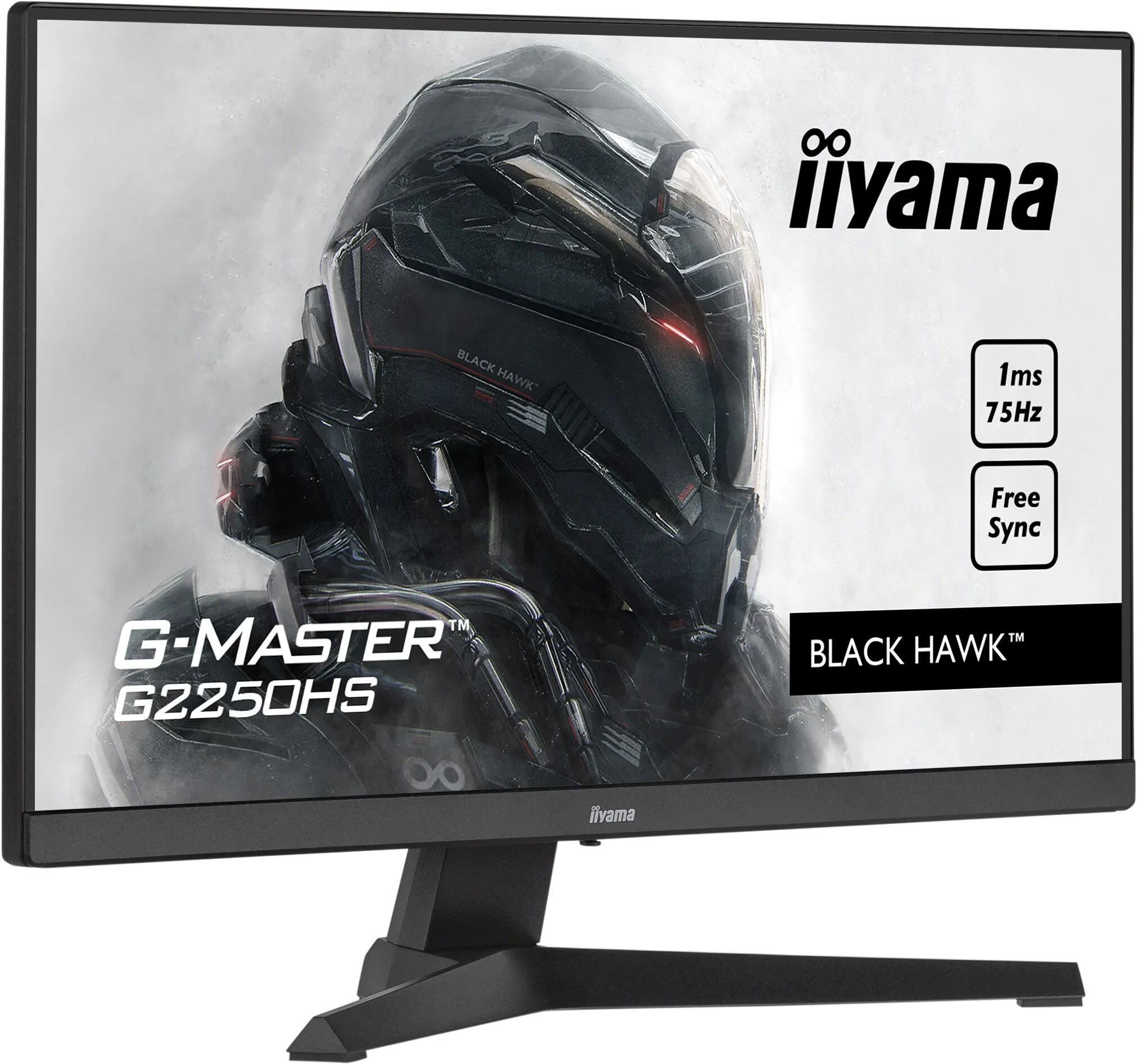 iiyama G-MASTER G2250HS-B1 21.5" Full HD Gaming Monitor - 75Hz, 1ms, VA, AMD FreeSync, Speakers, Black