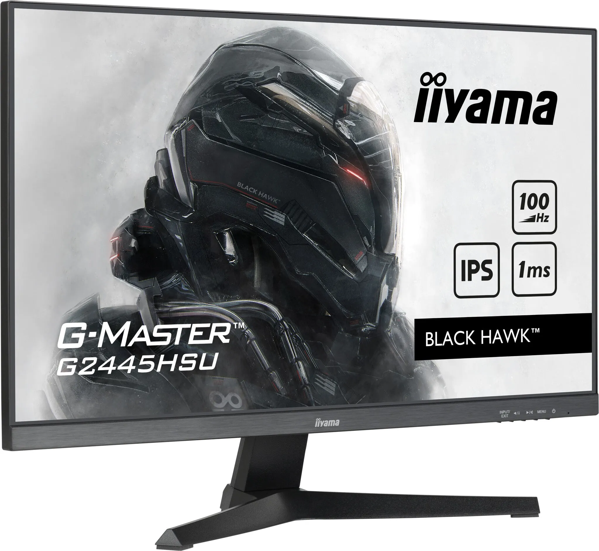 iiyama G-MASTER G2445HSU-B1 24" Full HD Gaming Monitor - 100Hz, 1ms, IPS, AMD FreeSync, Speakers, Black