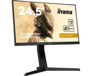 iiyama Gold Phoenix G-MASTER GB2590HSU-B1 24.5" Full HD Gaming Monitor - 240Hz, 0.4ms, IPS, FreeSync Premium, Height Adjustable, Speakers, Black
