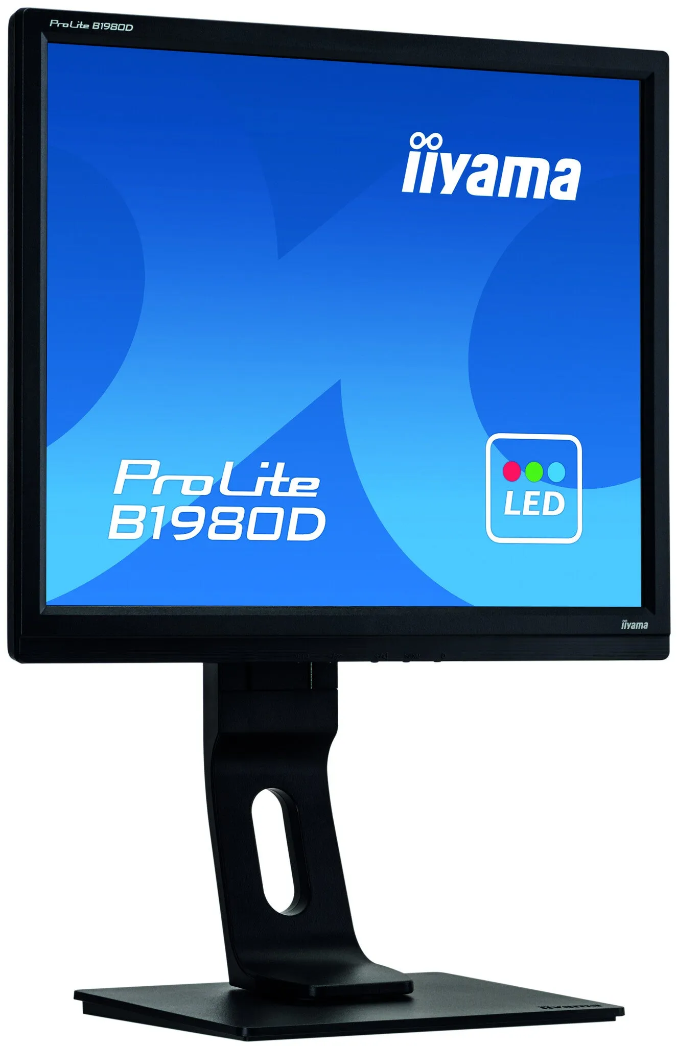 iiyama ProLite B1980D-B1 19" SXGA Monitor - 60Hz, 5ms, TN, Height Adjustable, Speakers, Black
