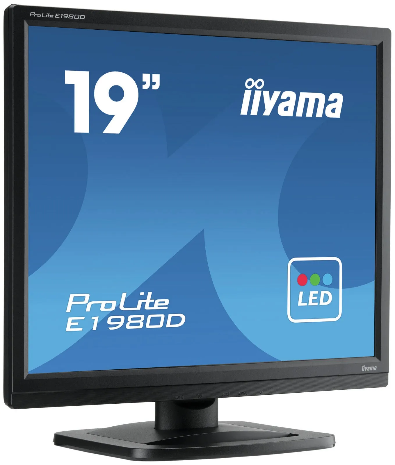 iiyama ProLite E1980D-B1 19" XGA Monitor - 60Hz, 5ms, TN, Black
