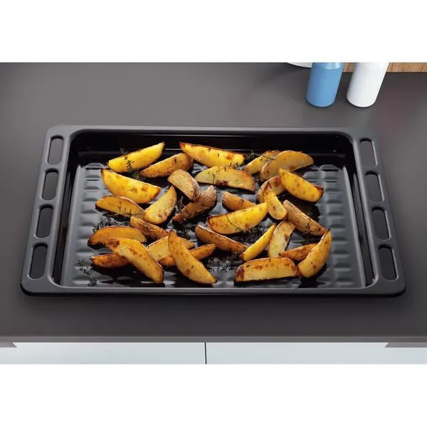 Indesit ID67G0MCB/UK Freestanding Gas Cooker - Black