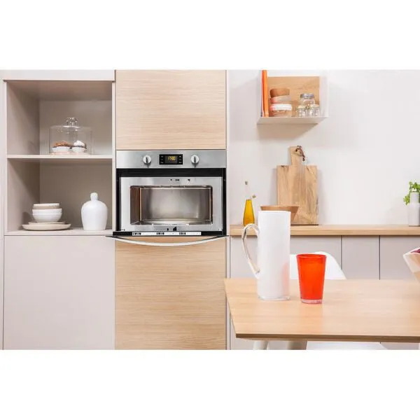 Indesit MWI 3443 IX UK Built-in 40L Combination Microwave - 900W, Stainless Steel