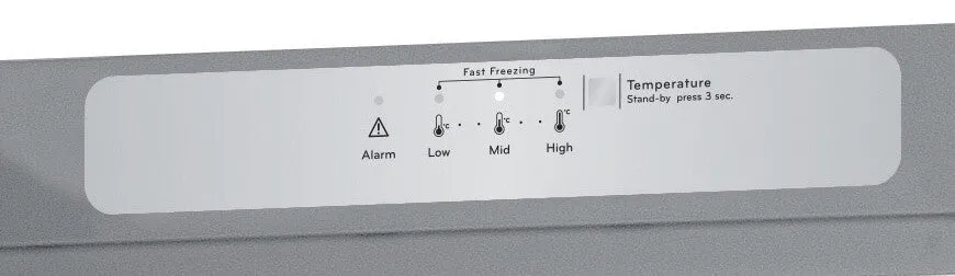 Indesit UI6 F2T S UK Freestanding 228L Freezer - Silver, E Rated